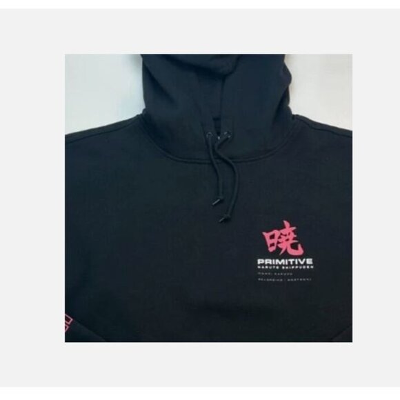 Primitive Skateboarding Naruto Shippuden Men's KAKUZU Hoodie Size XL Black New - Picture 9 of 13